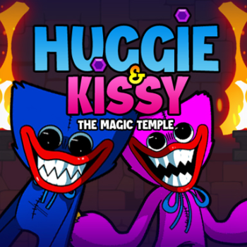 Huggie & Kissy The magic temple