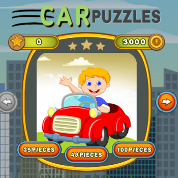 KIDS CAR PUZZLE