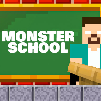 Monster School - Roller Coaster & Parkour