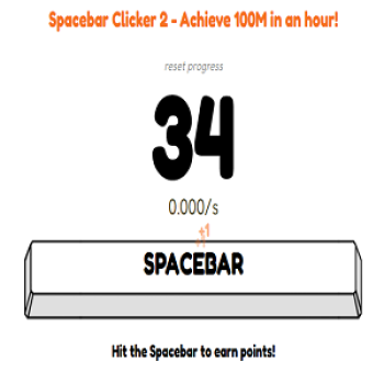 Spacebar Clicker 2