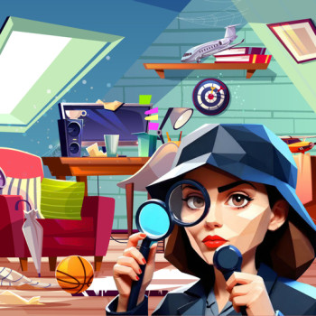 Hidden Object Rooms Exploration