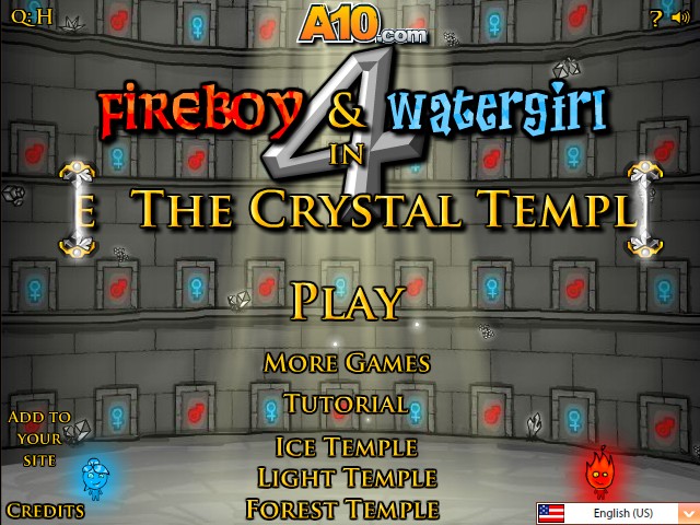 Fireboy and Watergirl 4: Crystal Temple - Jogos de Aventura - 1001 Jogos